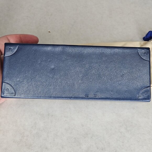 Blue Louis Vuitton LV Sunglasses Box Case with Dustbag - Picture 7 of 9